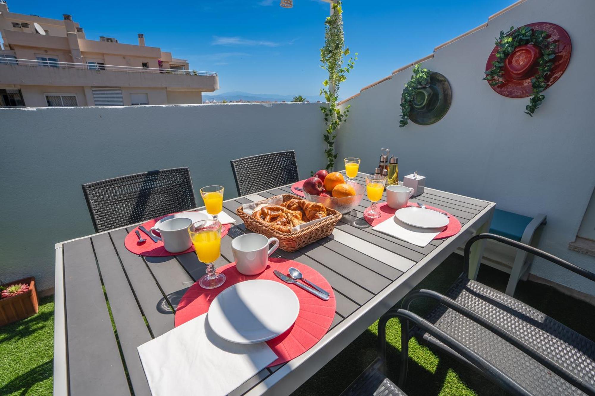 Penthouse With Sea Views Los Alamos 托雷莫利诺斯 外观 照片