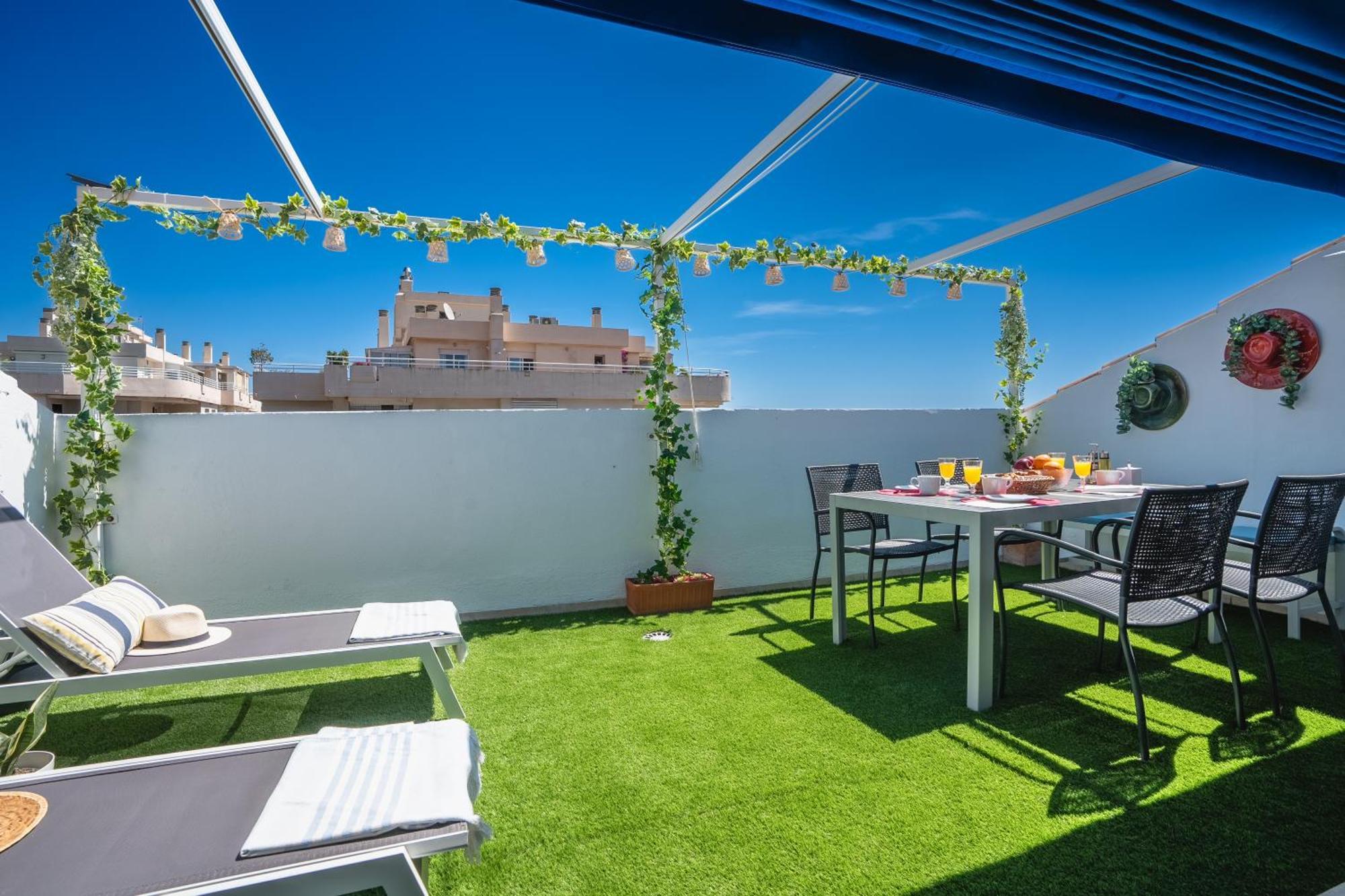 Penthouse With Sea Views Los Alamos 托雷莫利诺斯 外观 照片